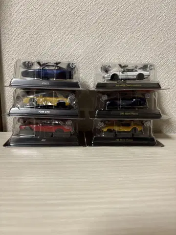 교쇼 1/64 페라리 6대 세트