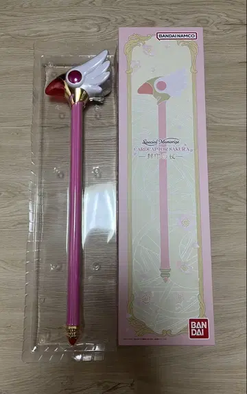 카드캡터 사쿠라 기노모토 사쿠라의 봉인 지팡이 (새상품)