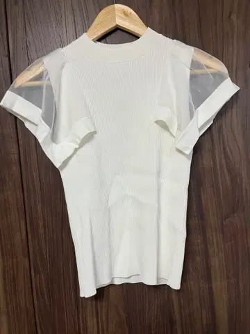 라그나 문 손수건 슬리브 니트 풀오버