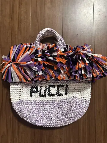 에밀리오 푸치 pucci 바스켓 백 라피아