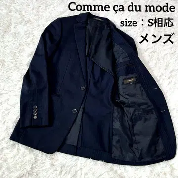 comme ca du mode 자켓 스트라이프 2개 버튼