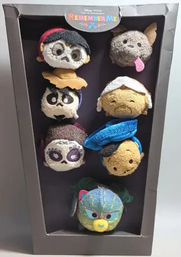 디즈니 스토어 TSUM TSUM 리멤버 미 시리즈 세트