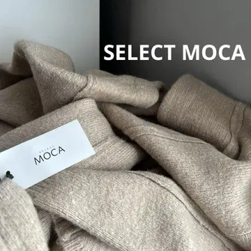 셀렉 모카 SELECT MOCA 오버 사이즈 니트 코트 아우터