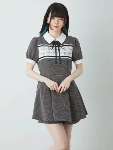 앙크루즈 모노그램 콤비네존