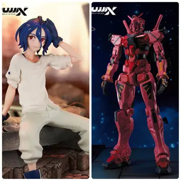 기동전사 건담 GQuuuuuuX 돌파 빨간색 건담&슈지