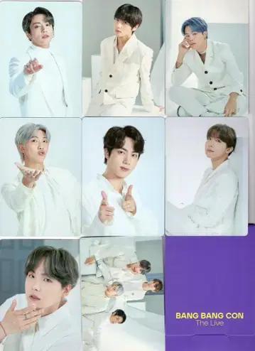 BTS BANG BANG CON 라이브 미니 포토 카드
