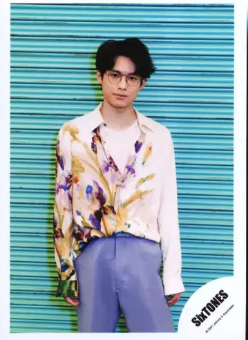 SixTONES 마스카라/피규어 마츠무라 호쿠토 공식 사진 *1장