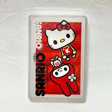 미개봉 헬로키티 마이멜로디 딸기왕 카드놀이 빵슨 웍스