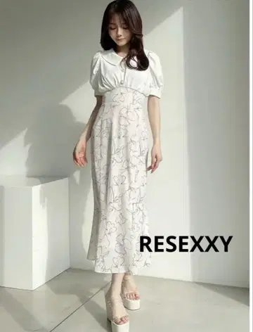 리젝시 RESEXXY 뉘앙스 플라워 원피스