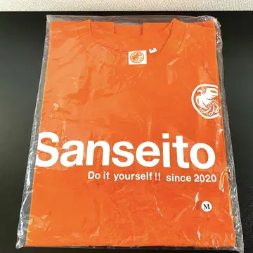 Sanseito 오렌지 티셔츠 M 사이즈
