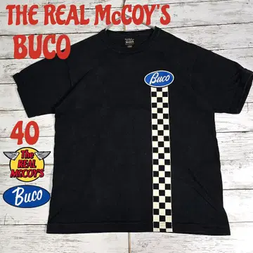 THE REAL McCOY'S BUCO 티셔츠 40 리얼 맥코이