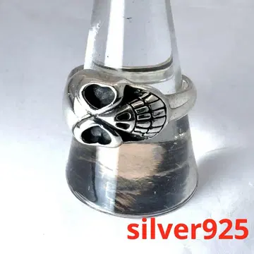 스컬 반지 silver925 견고한 스컬 디자인 실버 반지
