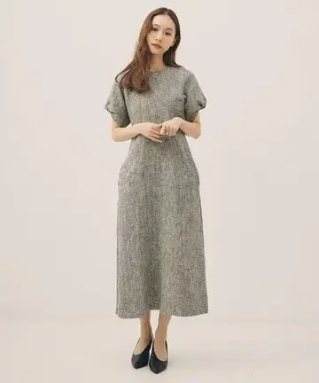 RANDEBOO 퍼프 소재 드레스