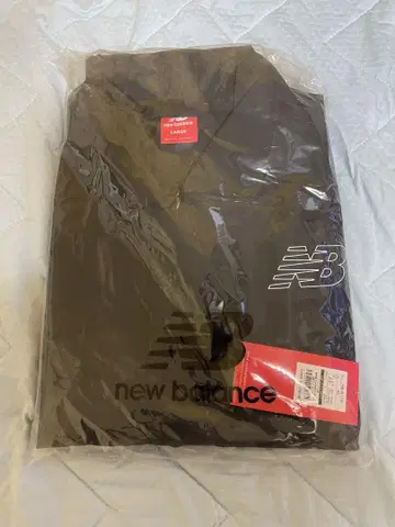 New Balance 블랙 점퍼 L 사이즈