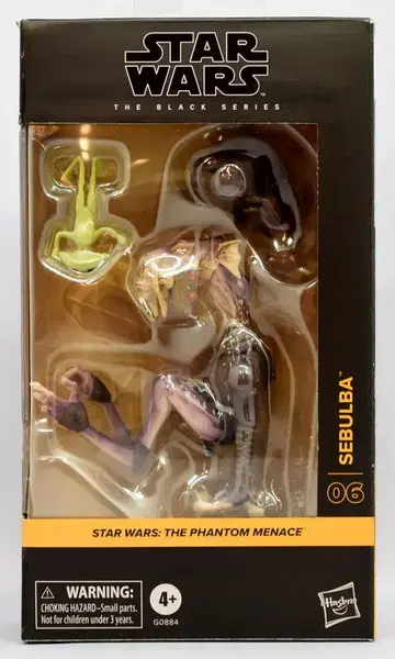 HASBRO 01 / THE BLACK SEBULBA 6인치