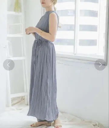어반 리서치 슬리브리스 와셔 원피스