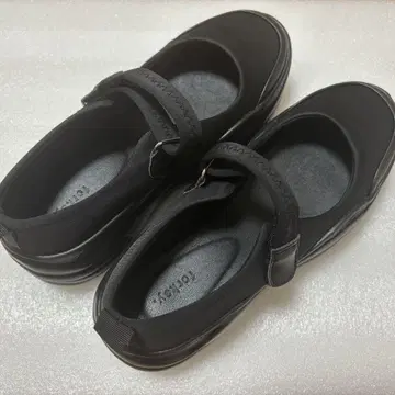 forksy. 볼륨 밑창 멜리 제인 스니커즈 샌들 블랙 L