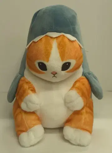 후쿠야 상어 고양이 BIG 봉제 인형 mofusand 상어 고양이