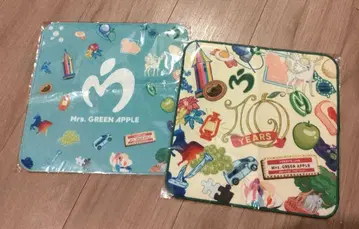 Mrs. GREEN APPLE 10주년 미니 타월 AB 2장 세트