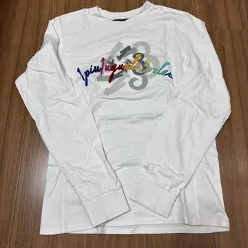 1PIU1UGUALE3 릴랙스 핏 긴팔 티셔츠