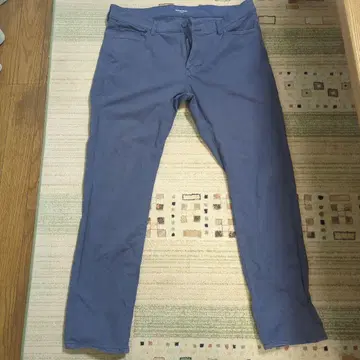 블루 치노 팬츠 XL