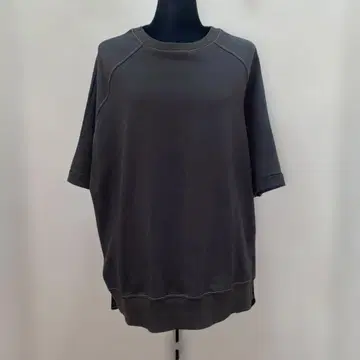 루피리안 인디고 블랙 래글런 슬리브 오버 사이즈 티셔츠 새상품