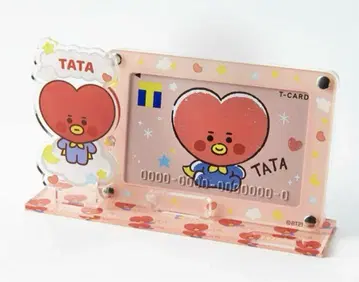 bt21 BTS T-FAN TSUTAYA TATA 아크릴 스탠드 T 카드
