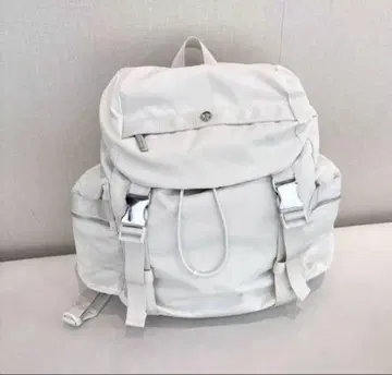 룰루레몬 화이트 백팩 미사용 14L