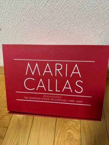 MARIA CALLAS 완전한 스튜디오 녹음 CD 박스 세트