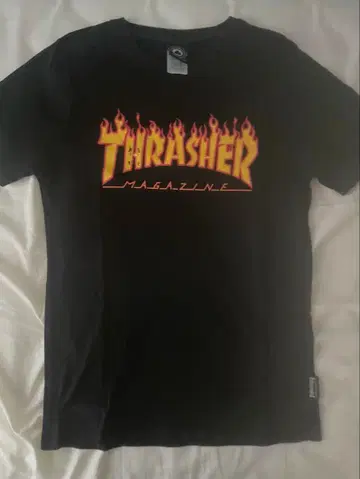 트레셔 프레임 로고 티셔츠 90년대 00년대 스페이드 택