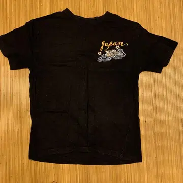 Japan 지도 티셔츠 블랙