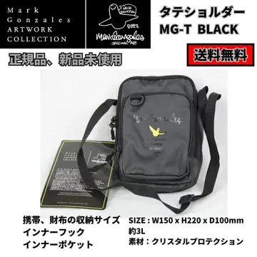 MARK GONZALES MG-T 3L 숄더 백 BLACK