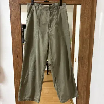 아틱 바이 젬블 밀리터리 와이드 팬츠