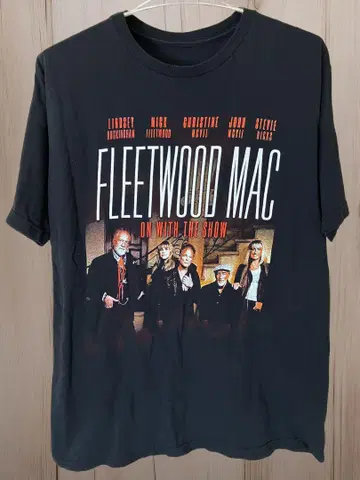 Fleetwood Mac 2015 티셔츠 플릿우드 맥