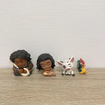 어깨 쿵 Fig. 모아나와 전설의 바다 전 4종 컴플리트 세트 가챠