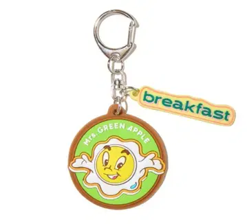 Mrs. GREEN APPLE breakfast 러버 키링