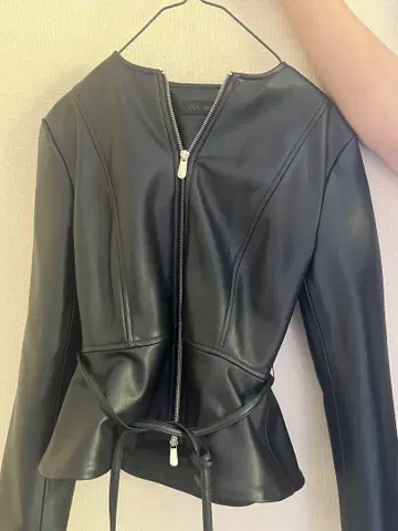 자라 가죽 자켓