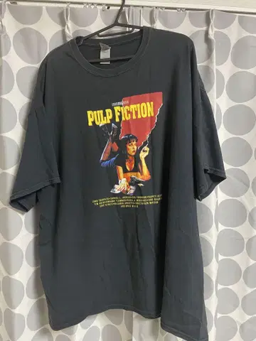 Pulp Fiction 티셔츠 2XL 블랙