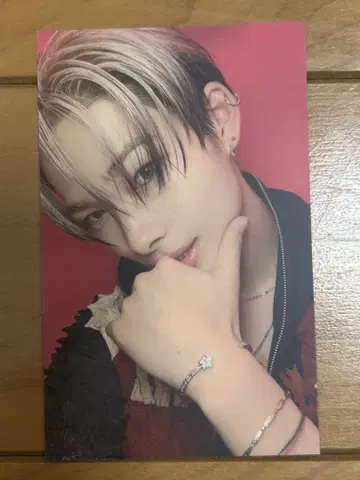 enhypen 니키 트레이딩 카드 orange blood