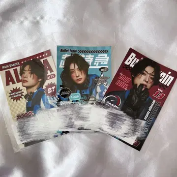 초특급 키라리 스크래치 4월 알로하 C상 잡지풍 스티커 3장 세트