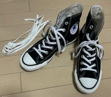 CONVERSE 메이드 인 재팬 ALL STAR J HI 5.5 블랙