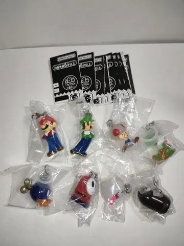 슈퍼 마리오 메지루시 액세서리 8종 컴플리트