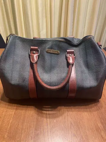 랄프 로렌 폴로 Ralph Lauren 미니 보스턴 백 체크 무늬