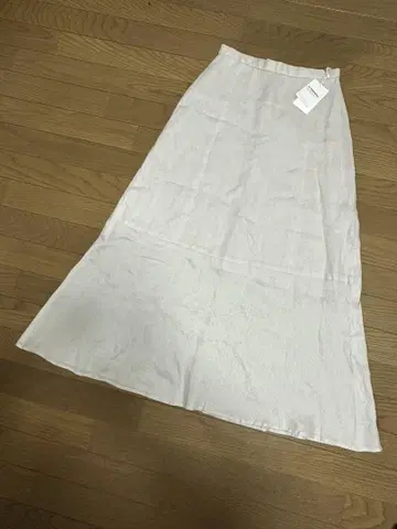 뷰티 앤 유스 유나이티드 애로우즈 프렌치 린넨 맥시 스커트