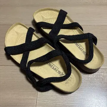 Arcopedico 산타나 컴포트 샌들 38 블랙