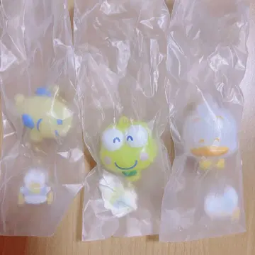 산리오 오리 페클 꿈꾸는 벌룬 시크릿 참 마스코트