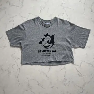 80's Hanes FELIX THE CAT 티셔츠 컷오프 보로