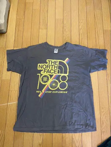 노스페이스 그레이 티셔츠 2XL