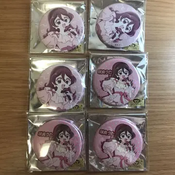 키미프리 코코로 아이돌 키부 캔뱃지 사쿠라 우타