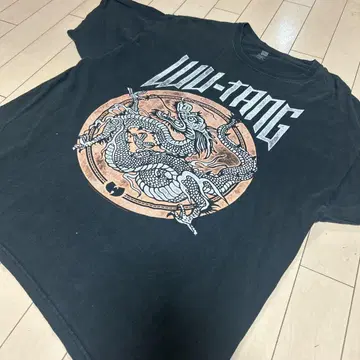 우탄크란 Dragon Rap Tee 헤인즈 빈티지
